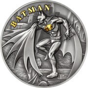 10 Dollars - Elizabeth II Batman, Cook Islands, 2021 reverse image