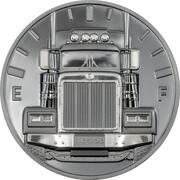 10 Dollars - Elizabeth II Truck, Cook Islands, 2022 reverse image