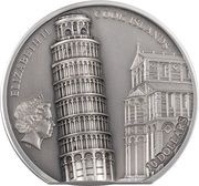 10 Dollars - Elizabeth II Leaning Tower of Pisa obverse image
