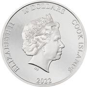 10 Dollars - Elizabeth II The Rock obverse image