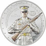 10 Dollars - Elizabeth II Unknown Soldier, Cook Islands, 2022 reverse image