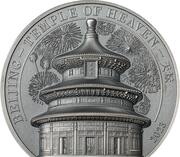 10 Dollars - Elizabeth II Posthumous; Beijing: Temple of Heaven, Cook Islands, 2023 reverse image