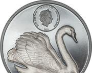 10 Dollars - Elizabeth II Posthumous; Black Swan obverse image