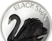 10 Dollars - Elizabeth II Posthumous; Black Swan, Cook Islands, 2023 reverse image