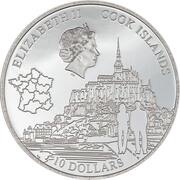 10 Dollars - Elizabeth II Posthumous; Mont-Saint-Michel obverse image