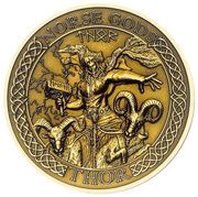 10 Dollars - Elizabeth II Posthumous; Thor, Cook Islands, 2023 reverse image