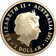 1 Dollar - Elizabeth II 4th Portrait - Royal Australian Navy obverse image