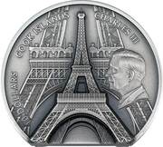 10 Dollars - Charles III Eiffel Tower obverse image