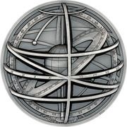 10 Dollars - Charles III Armillary sphere, Cook Islands, 2024 reverse image