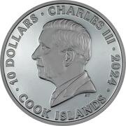 10 Dollars - Chares III Motorbike obverse image