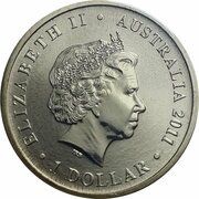 1 Dollar - Elizabeth II 4th Portrait - 85th Birthday Queen Elizabeth II obverse image