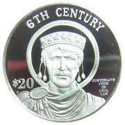 20 Dollars - Elizabeth II 6th Century, Cook Islands, 1997 reverse image