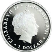 1 Dollar - Elizabeth II 4th Portrait - Tobruk 1941 obverse image