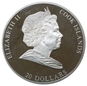 20 Dollars - Elizabeth II Creation of Adam obverse image