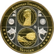 20 Dollars - Elizabeth II Vatican, Cook Islands, 2008 reverse image