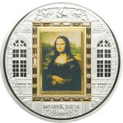 20 Dollars - Elizabeth II Mona Lisa, Cook Islands, 2009 reverse image