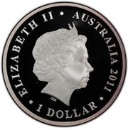 1 Dollar - Elizabeth II 4th Portrait - Ginger Meggs obverse image