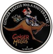 1 Dollar - Elizabeth II 4th Portrait - Ginger Meggs, Australia, 2011 reverse image