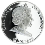 20 Dollars - Elizabeth II Golden Helmet obverse image