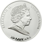 20 Dollars - Elizabeth II Sunflowers obverse image
