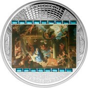 20 Dollars - Elizabeth II Adoration of the Shepherds, Cook Islands, 2011 reverse image