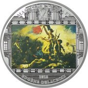 20 Dollars - Elizabeth II Liberty Leading the People, Cook Islands, 2013 reverse image