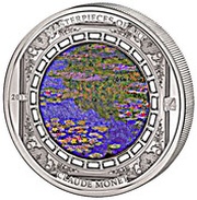 20 Dollars - Elizabeth II Claude Monet, Cook Islands, 2015 reverse image