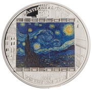 20 Dollars - Elizabeth II Starry Night, Cook Islands, 2015 reverse image