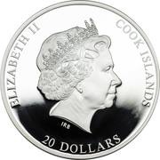 20 Dollars - Elizabeth II Water Lilies obverse image