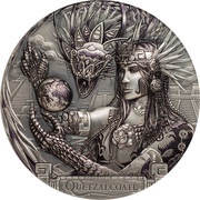 20 Dollars - Elizabeth II Quetzalcoatl, Cook Islands, 2017 reverse image