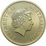 1 Dollar - Elizabeth II 4th Portrait - Mammal Fossil Sites obverse image