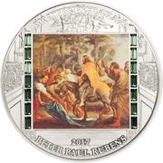 20 Dollars - Elizabeth II Christ's Entry into Jerusalem, Cook Islands, 2017 reverse image