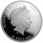 20 Dollars - Elizabeth II Pine, Plum and Cranes obverse image