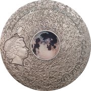 20 Dollars - Elizabeth II Moon, the Earth Satellite obverse image
