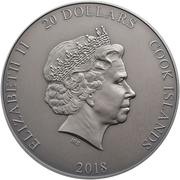 20 Dollars - Elizabeth II Ra - Sun God obverse image