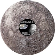 20 Dollars - Elizabeth II Apollo 8, Cook Islands, 2018 reverse image