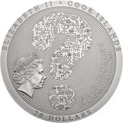 20 Dollars - Elizabeth II Aztec Calendar obverse image