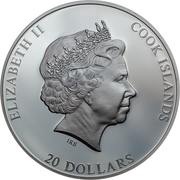 20 Dollars - Elizabeth II Apollo 11 obverse image