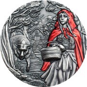 20 Dollars - Elizabeth II Little Red Riding Hood, Cook Islands, 2019 reverse image
