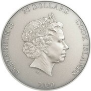 20 Dollars - Elizabeth II Shiva obverse image