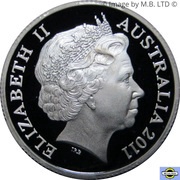 1 Dollar - Elizabeth II 4th Portrait - Presidents Cup - Silver Proof obverse image