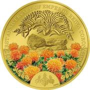 20 Dollars - Elizabeth II Safflower, Cook Islands, 2020 reverse image