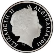 1 Dollar - Elizabeth II 4th Portrait - Presidents Cup - Silver Proof obverse image