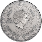 20 Dollars - Elizabeth II Snow White obverse image