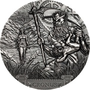 20 Dollars - Elizabeth II Cronus, Cook Islands, 2021 reverse image