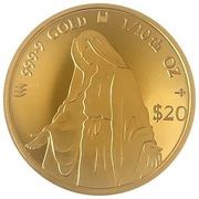 20 Dollars - Elizabeth II Maria, Cook Islands, 2022 reverse image
