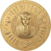 20 Dollars - Elizabeth II Tutankhamun’s Tomb 1922, Cook Islands, 2022 reverse image