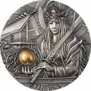 20 Dollars - Elizabeth II Amaterasu, Cook Islands, 2022 reverse image