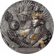 20 Dollars - Elizabeth II Quetzalcoatl, Cook Islands, 2022 reverse image