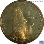 1 Dollar - Elizabeth II 4th Portrait - Inspirational Australians - Dame Joan Sutherland, Australia, 2011 reverse image